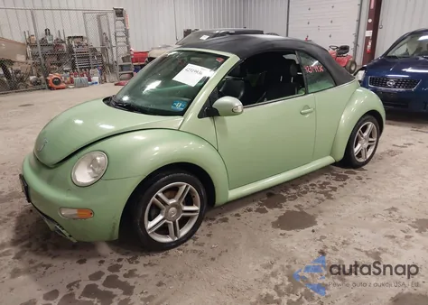2004 Volkswagen New Beetle Gls 1.8T из США, поврежденный, VIN 3VWCD31Y14M327465